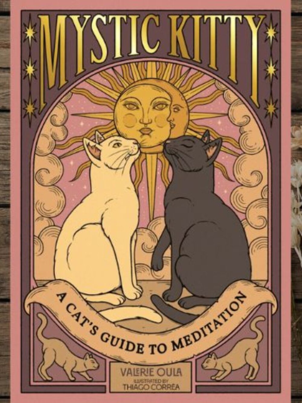 Mystic Kitty | Cat-Inspired Meditation Book for Mindfulness and Relaxation